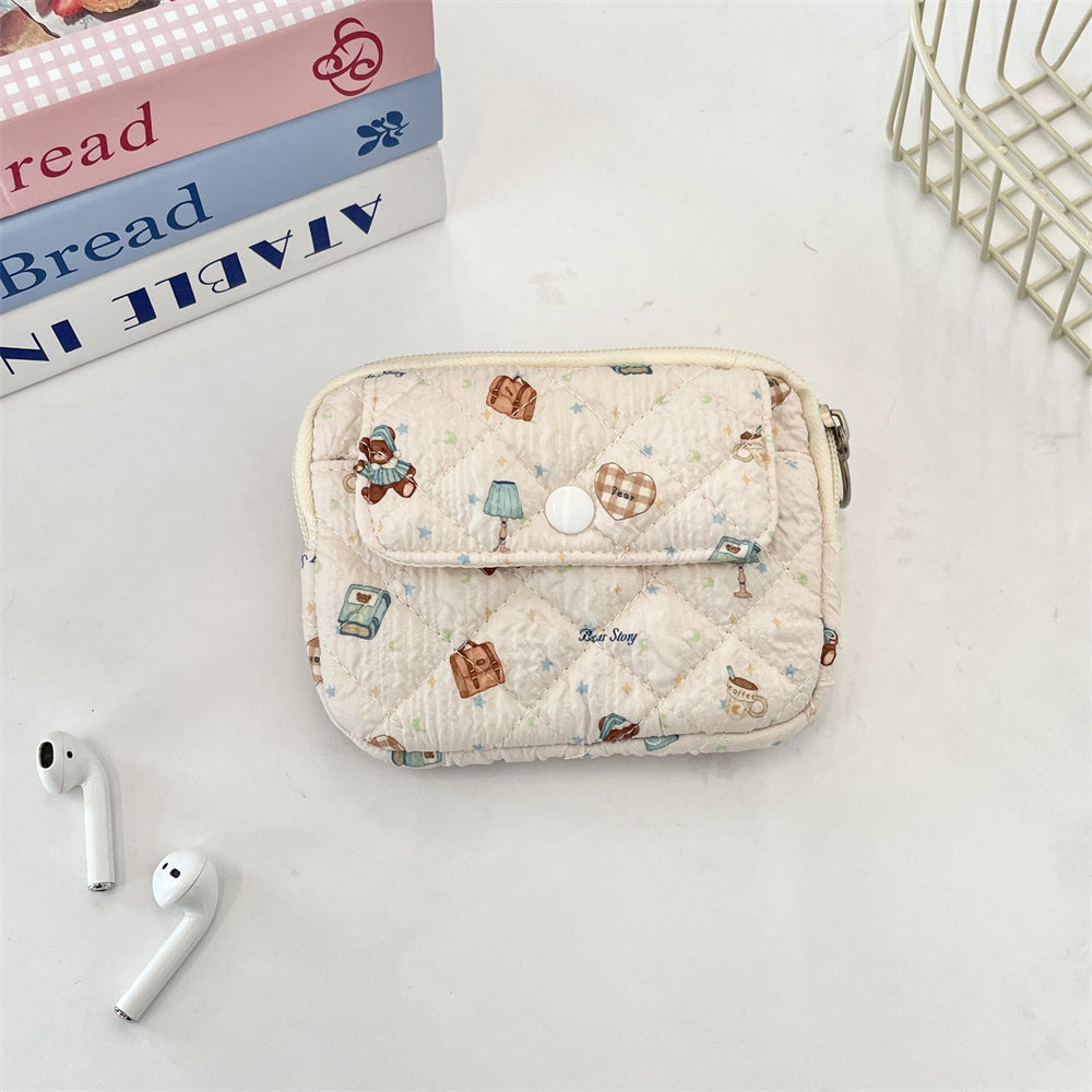 Cute Print Mini Card Cases Wallets
