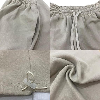 Straight Drawstring Loose Sports Pants