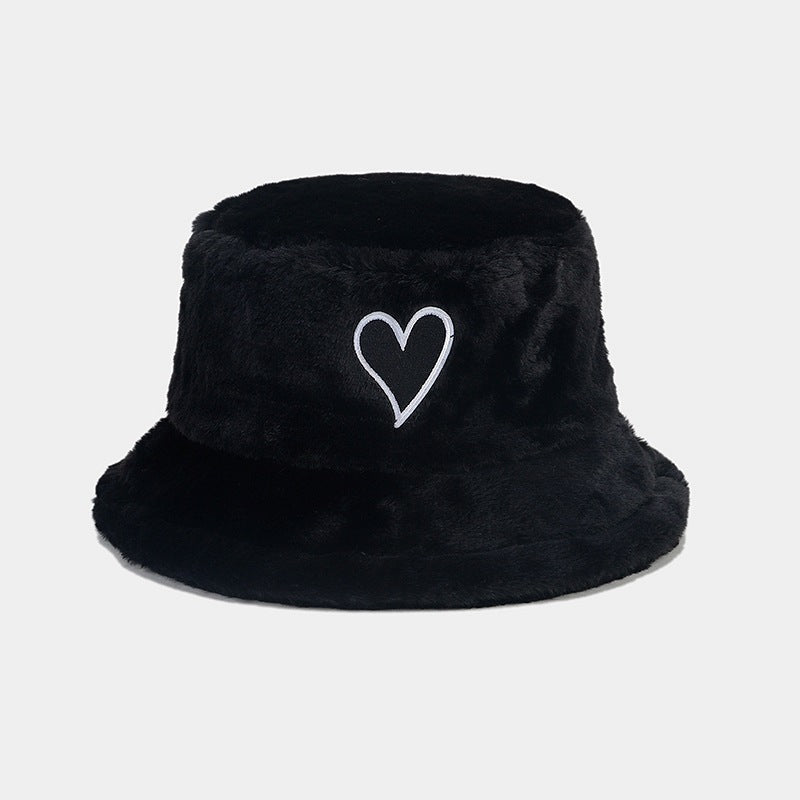 Love Patch Simple Soft Bucket Hats