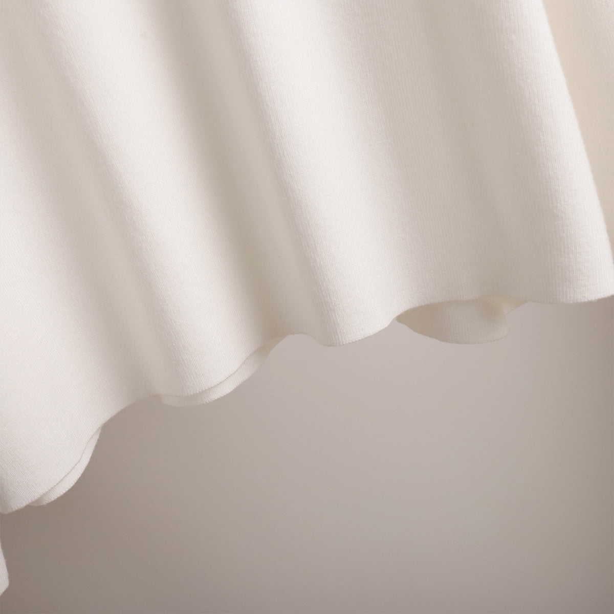 2+Solid Color Label V-Neck Knit Sets