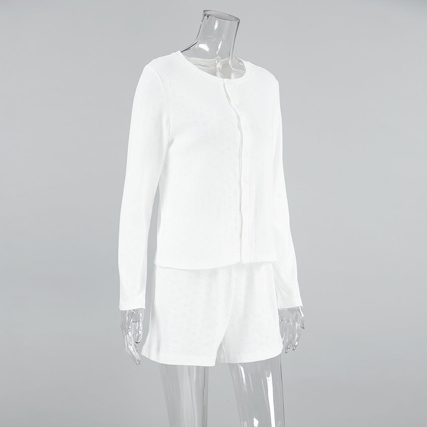 Soft Knit Jacquard Homewear Sets