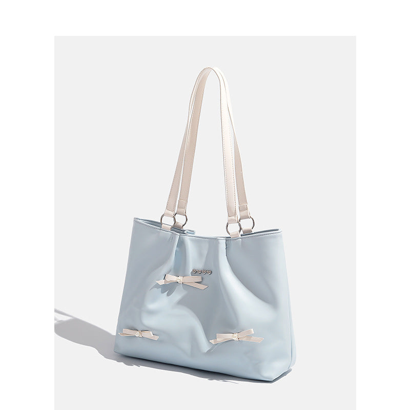 Elegant Bow Knot Large Capacity Shoulder Bag