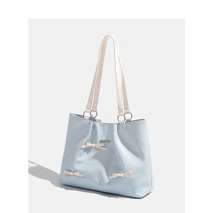 Elegant Bow Knot Large Capacity Shoulder Bag