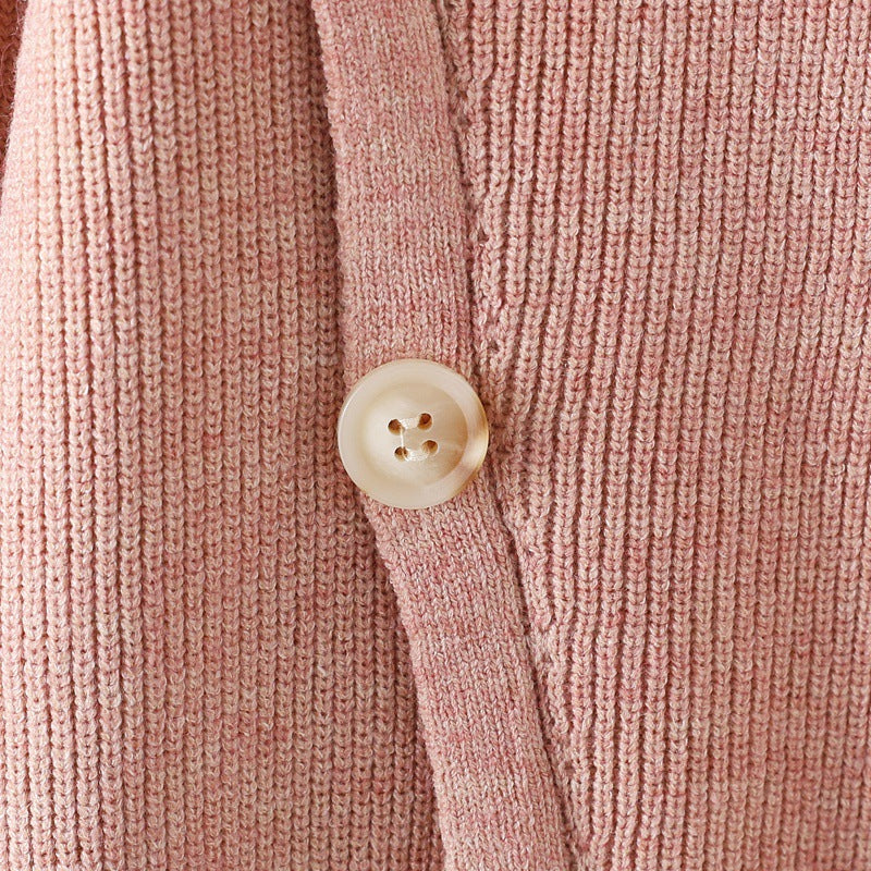 2+ Stand Collar Side Split Knit Sets