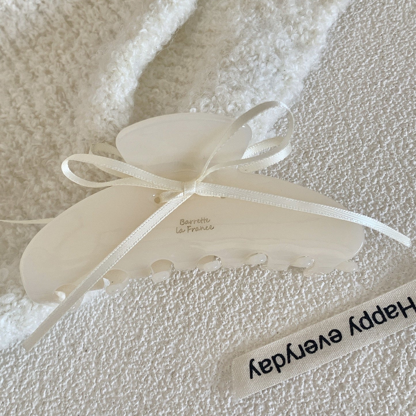 Sweet Bow Ribbon Claw Clip