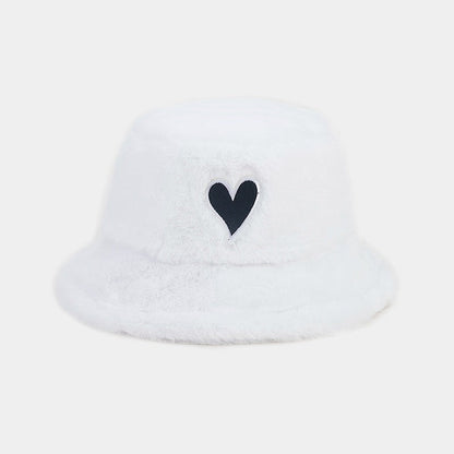 Love Patch Simple Soft Bucket Hats