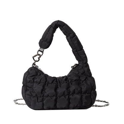 Cute Cloud Puffer Chain Mini Handbag