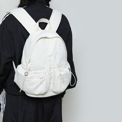 Lightweight Ruffled Portable Backpack
