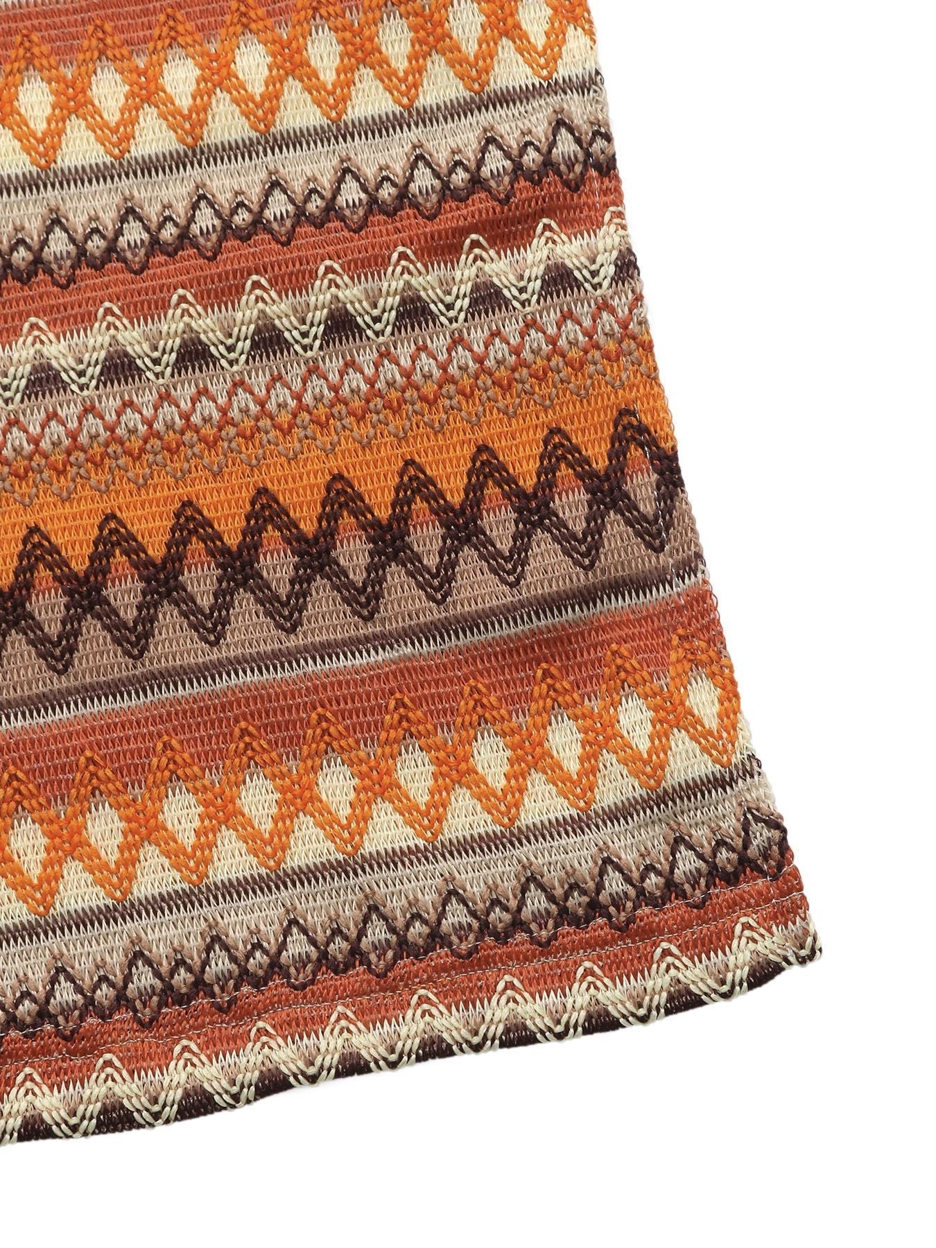 Casual Striped Spaghetti Strap Side Split Dress