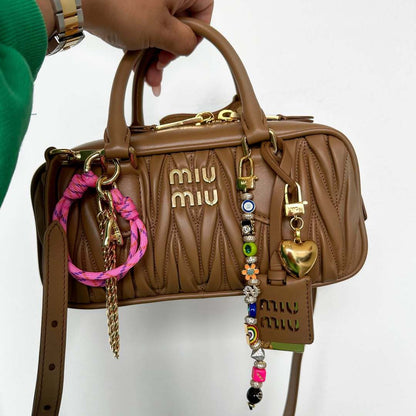 Letter Rope Braided Keychain Bag Charms