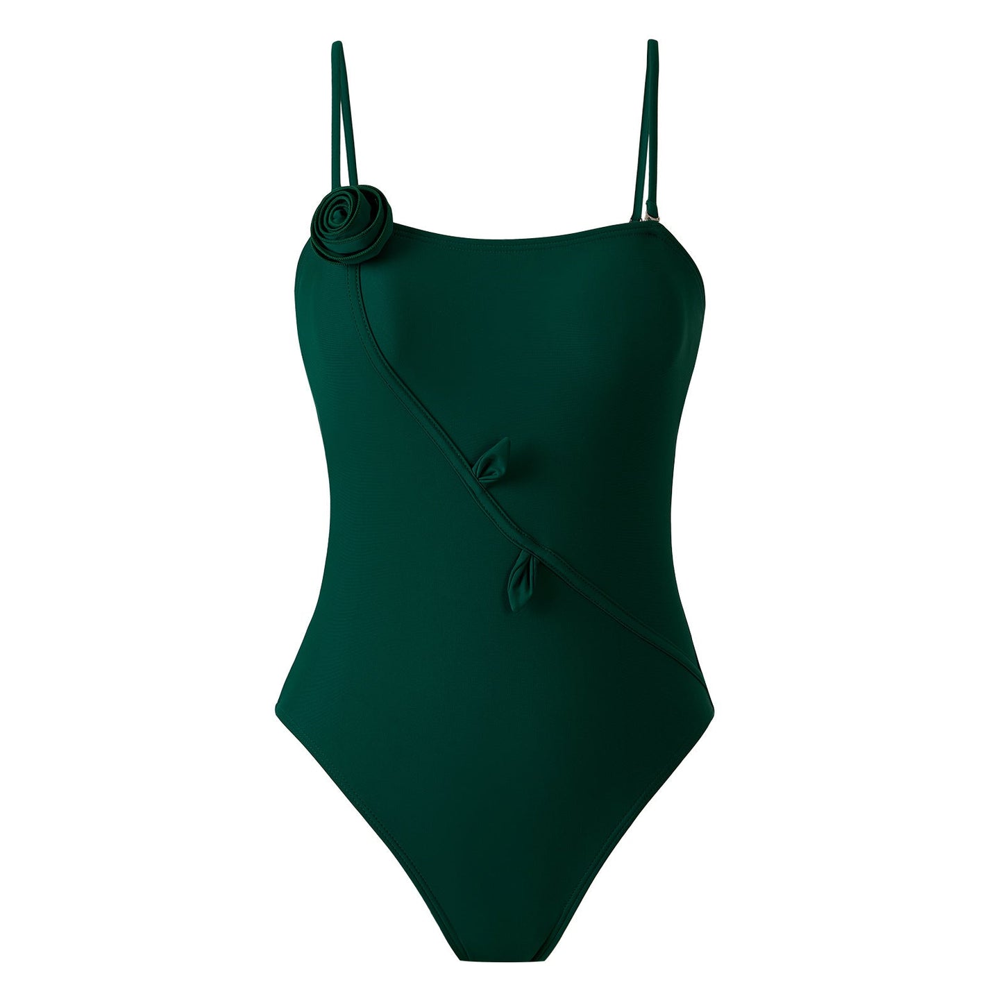 Flower One Piece Swimwear Print Cover