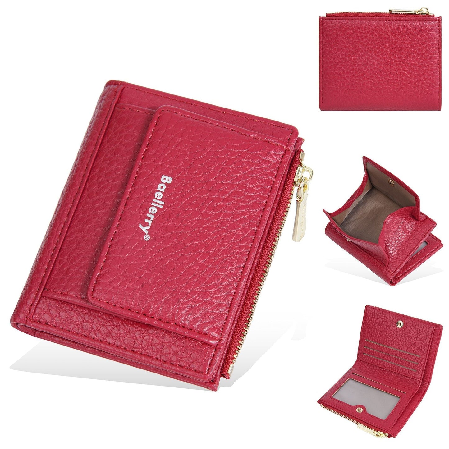 Simple Mini Leather Card Cases Wallets