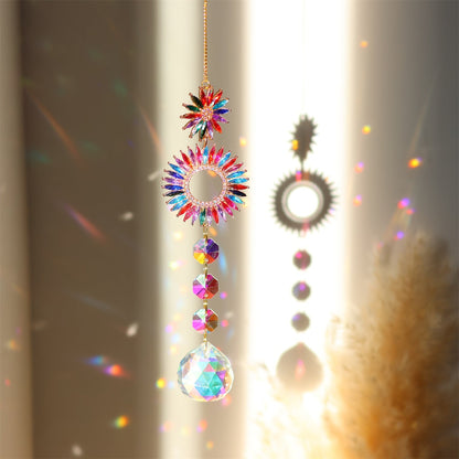 3+ Colorful Star Moon Suncatcher Hangings