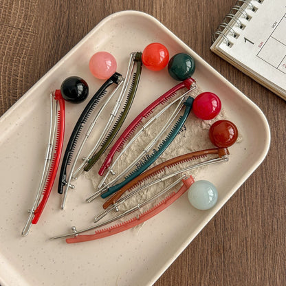 2+ Acrylic Colorful Lollipop Cute Hair Clips