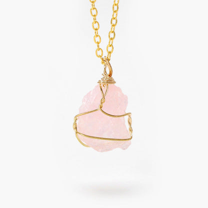 Irregular Stone Pendant Simple Neckalce