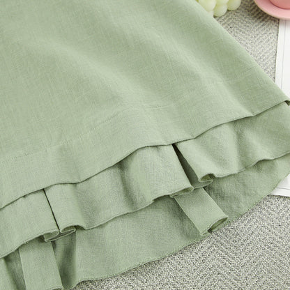 Sexy Hellow Backless Sleepwear Dress