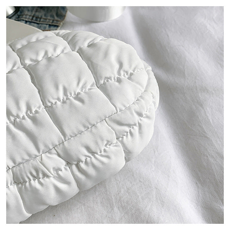 Candy Color Plaid Waist Bag Casual Chest Bag