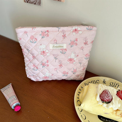 Cute Soft Large Capacity Portable Makeup Bag