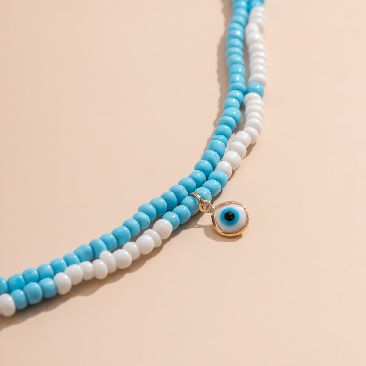 Simple Beaded Shell Waist Chain