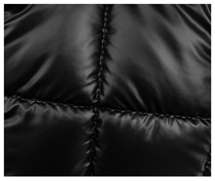 Solid Color Simple Puffer Handbag