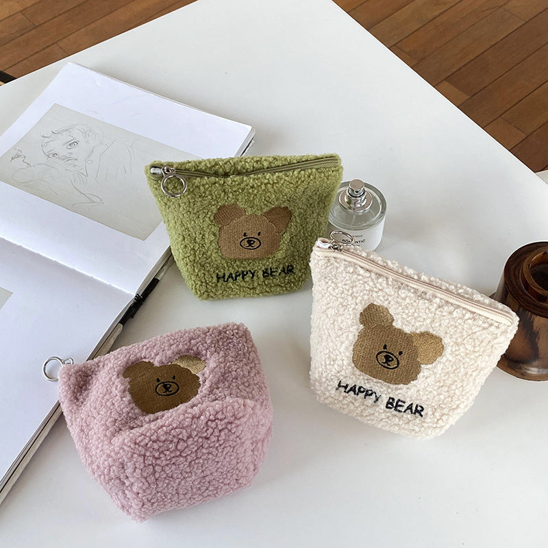 Plush Bear Cute Cosmetic Bag