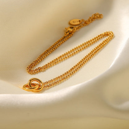 Loop Pendant Simple Elegant Necklace