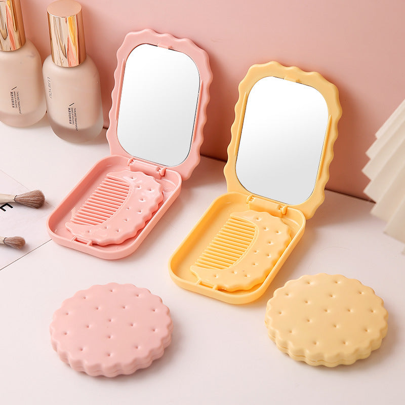 Mini Foldable Chocolate Makeup Mirror