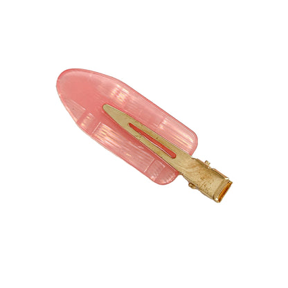 2+ 2Pcs Simple Sweet Pink Hair Clips