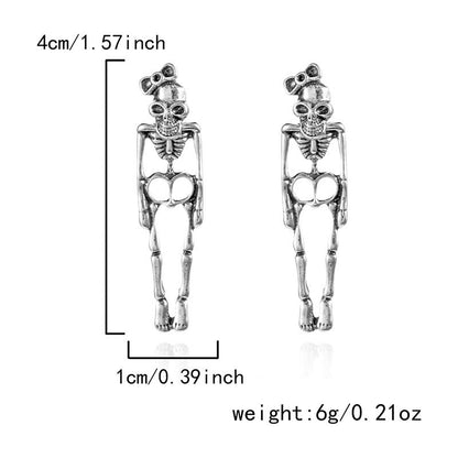 Halloween Funny Ghost Dangle Drop Earrings