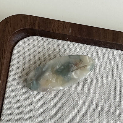 Cute Letter Print Mini Hair Clips