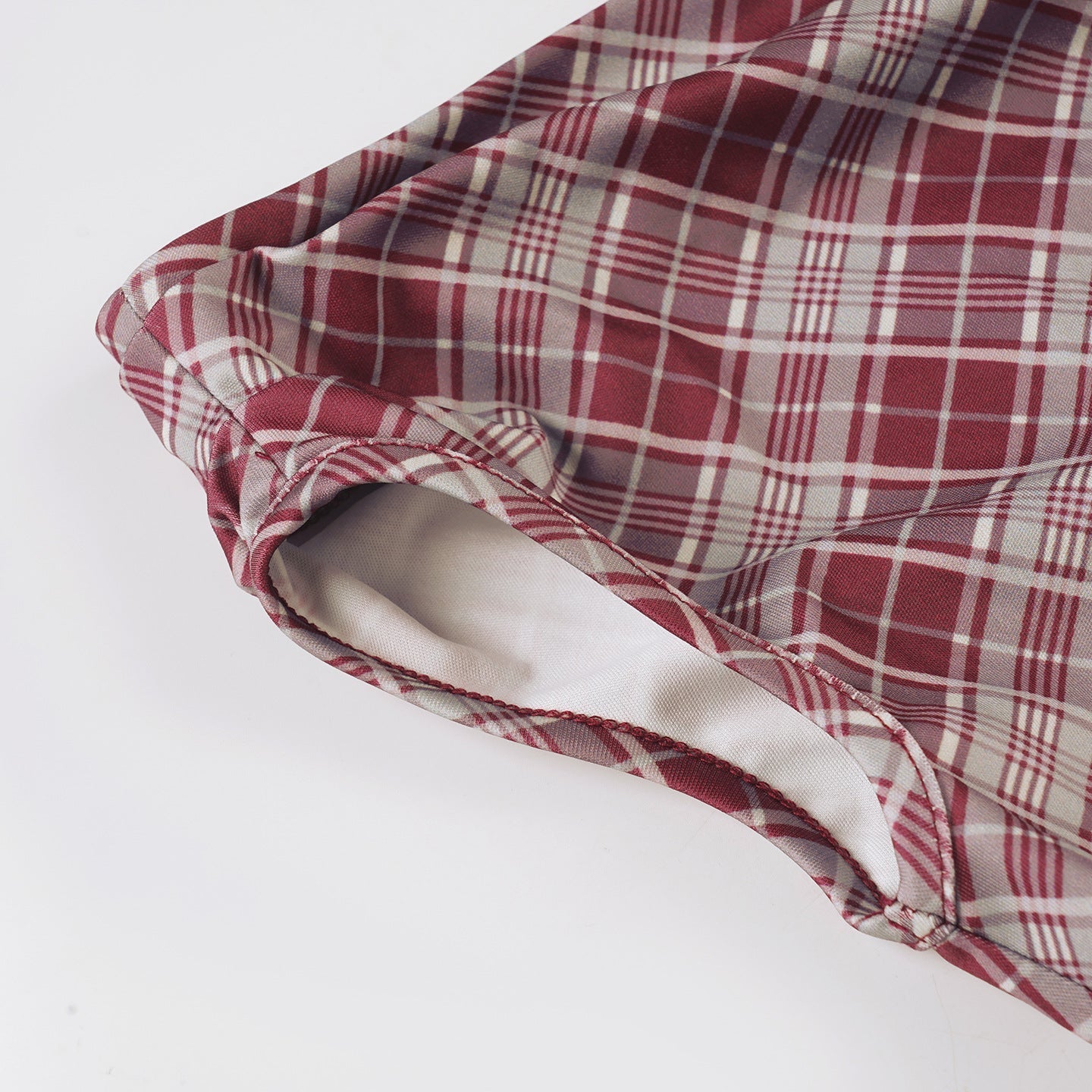 Retro Flared Collar Off-Shoulder Slim Shirt