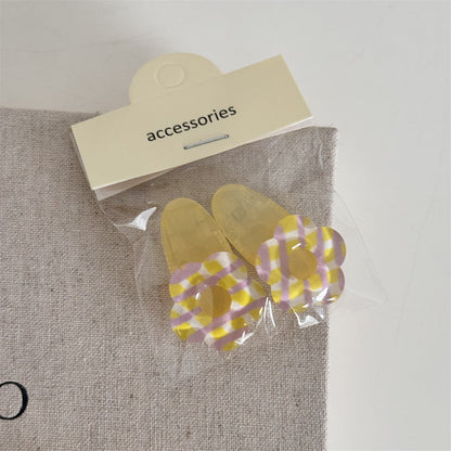 Cute Flower Rabbit Sweet Hair Clips