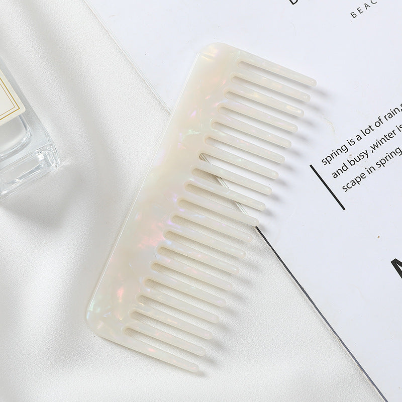 Acrylic Square Mini Portable Hair Combs