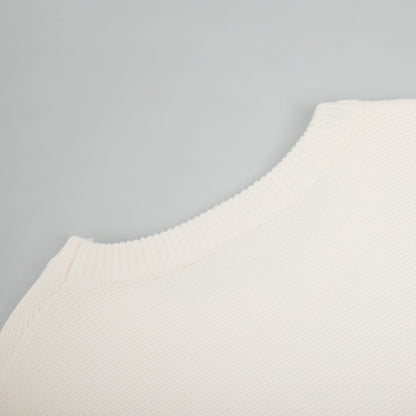 Round Neck Simple Loose Sweater