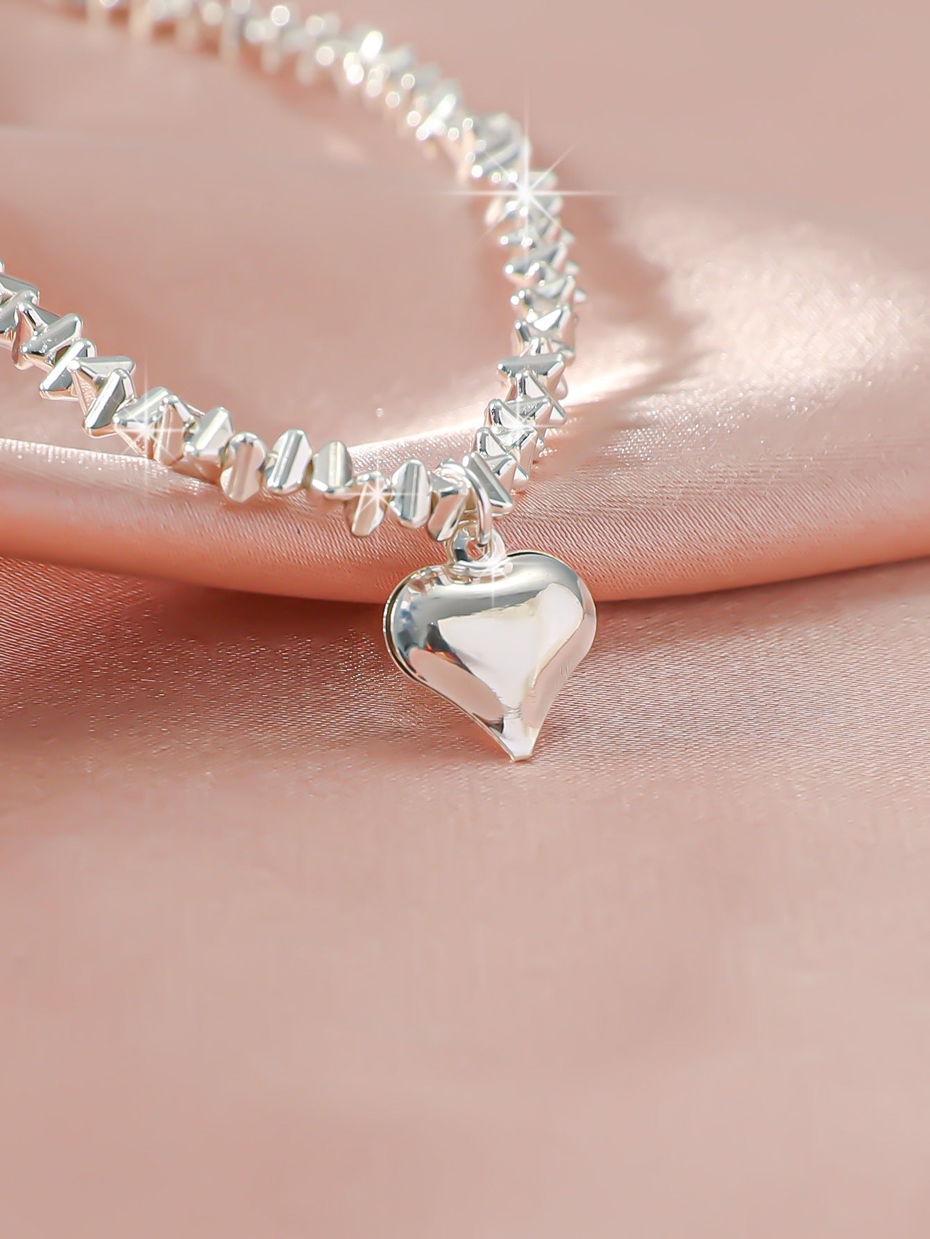 Simple Glitter Double Anklet