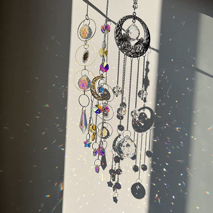 3+ 3PCS Tassel Crystal Suncatcher Hangings