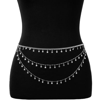 Sexy Star Peral Butterfly Chain