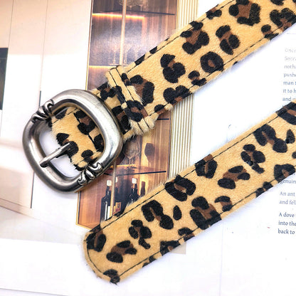 Leopard Zebra Punk Simple Belt