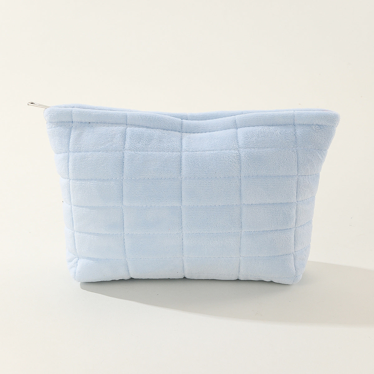 Solid Color Large Capacity Simple Make Up Bag