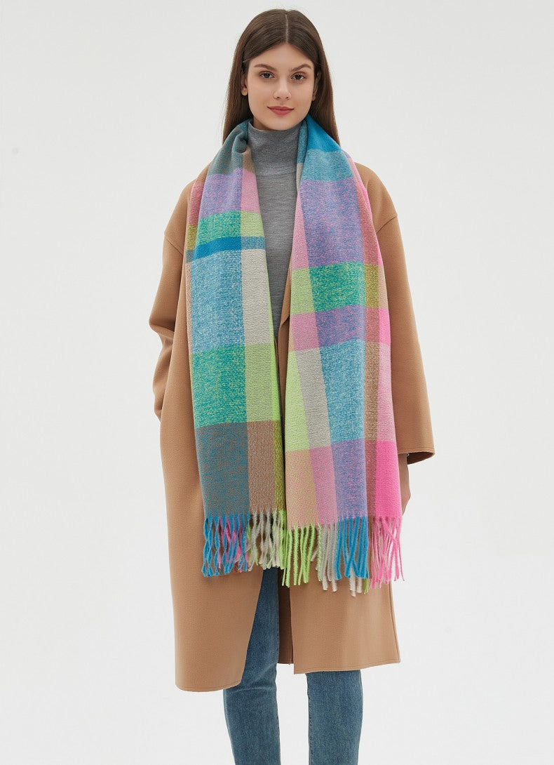Colorful Tassel Sweet Scarves