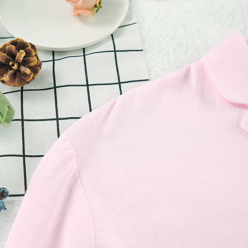 Flounce Cute Loose Sleepwear Sets