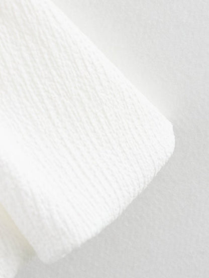 Elegant Ruffle Pleated Strap Sleevless Mini Dress