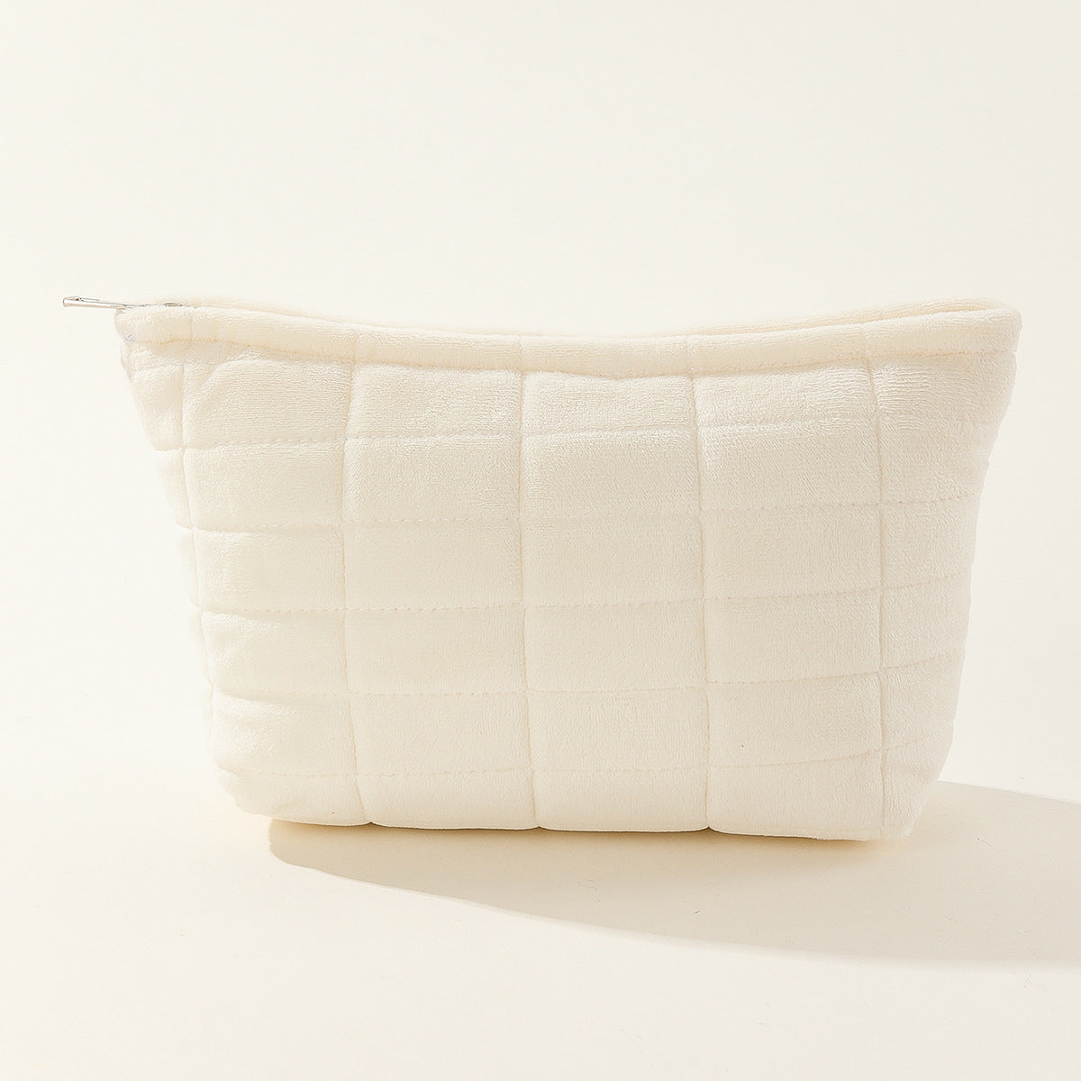 Solid Color Large Capacity Simple Make Up Bag