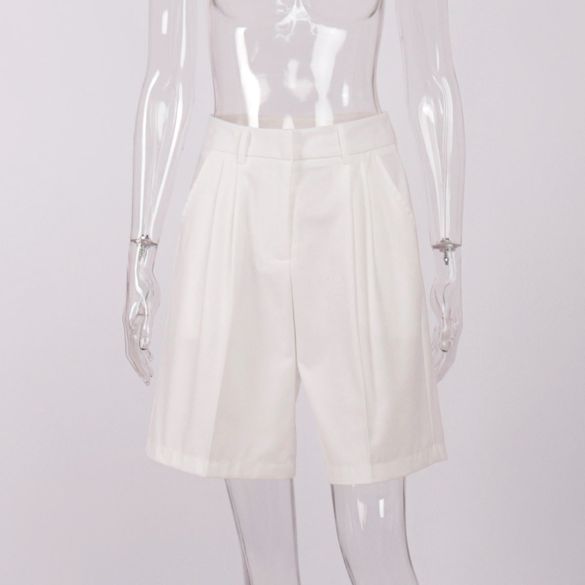 Casual Loose Stright Leg Suit Shorts