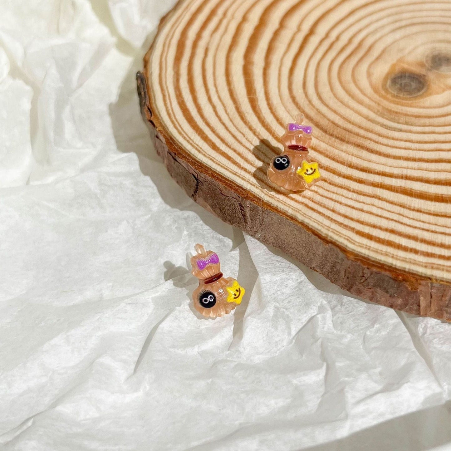 Cute Mini Pumpkin Ghost Halloween Stud Earrings