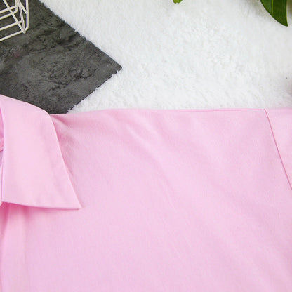 Solid Color Loose Simple Homewear Sets