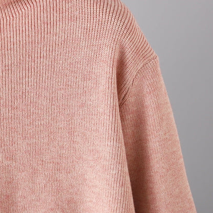 2+ Stand Collar Side Split Knit Sets