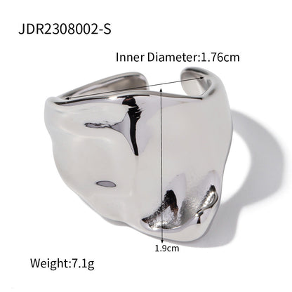 Wave Diamond Vintage Ring