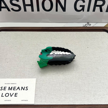 Halloween Funny Cartoon Pumpkin Hair Claw