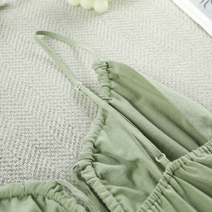 Sexy Hellow Backless Sleepwear Dress